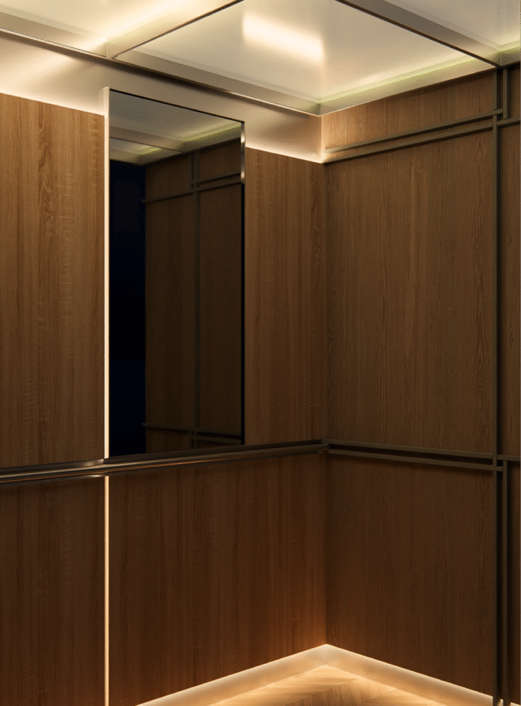 ELEGANT ELEVATOR CABIN